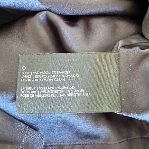 Club Monaco Black Pleated Pencil Skirt - Picture 12 of 13